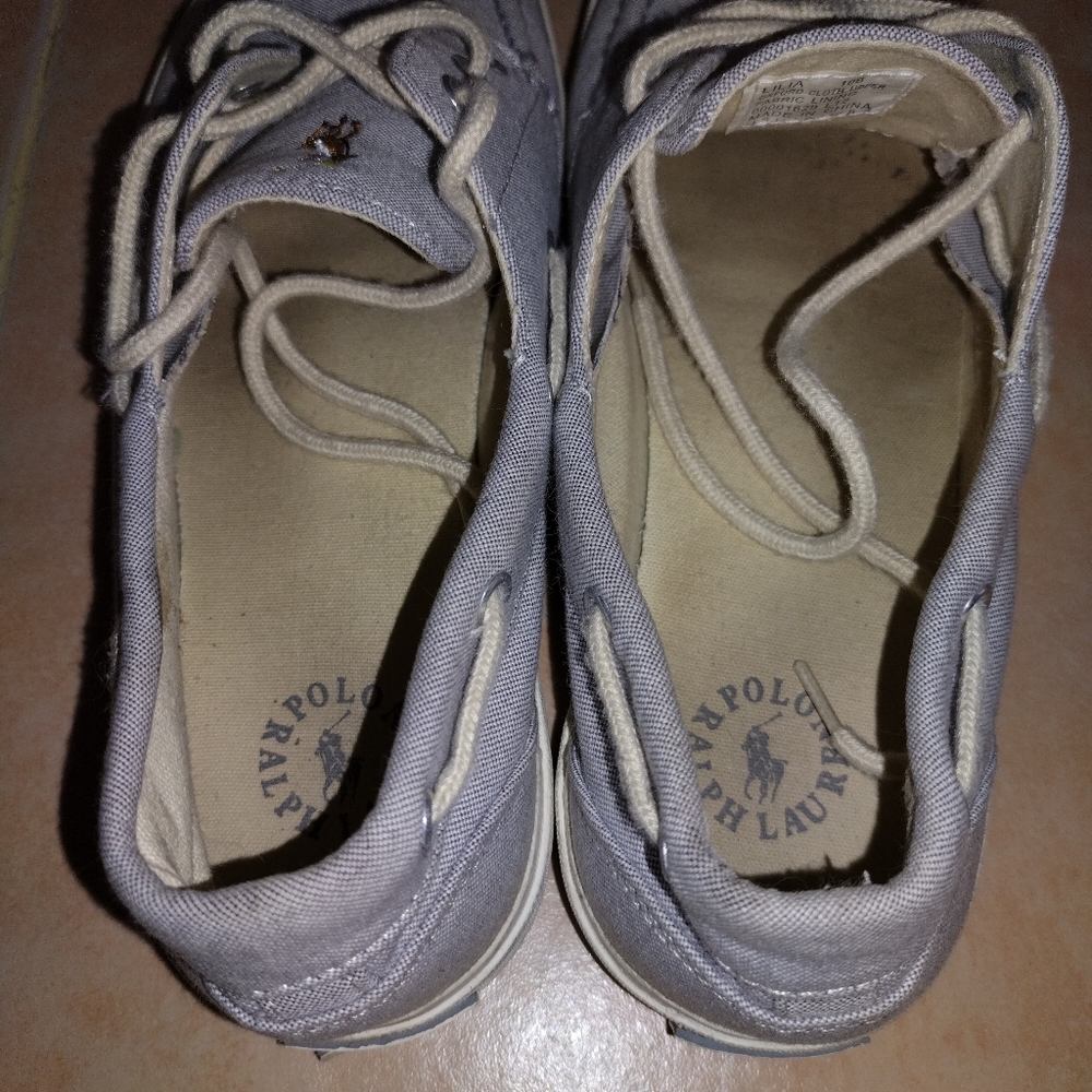 Polo Ralph Lauren Lilia boat sneaker Shoes Womens 10b - Picture 3 of 10